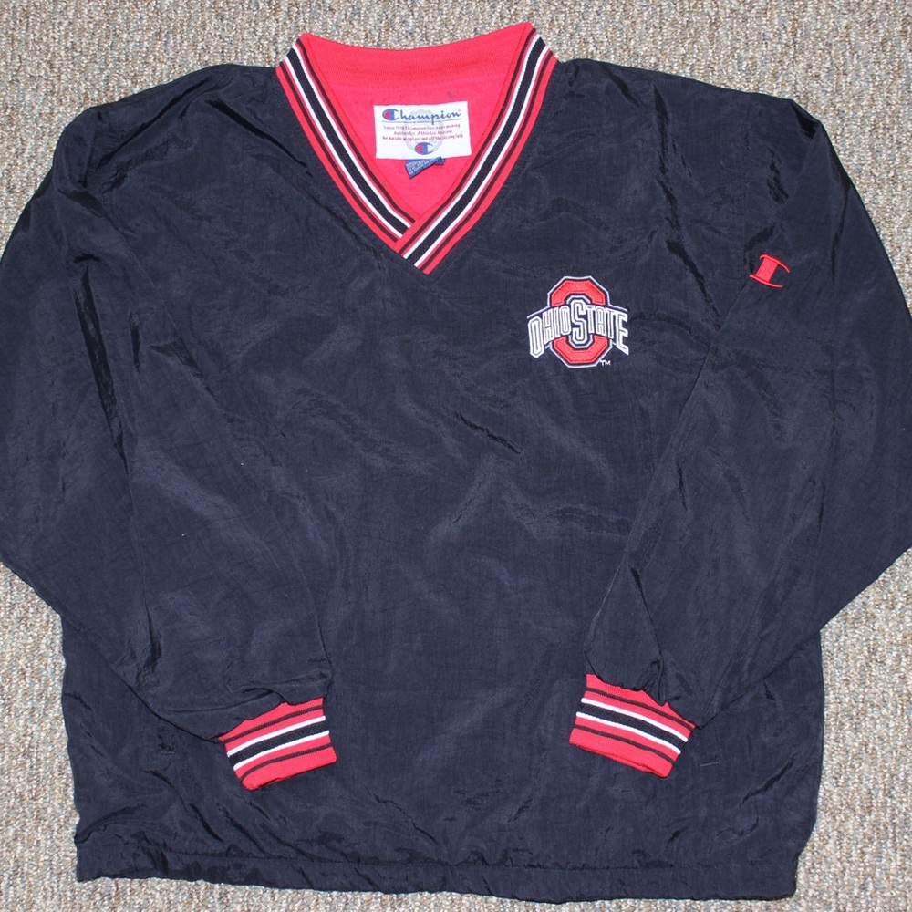 Vintage Champion Ohio State Windbreaker Nylon